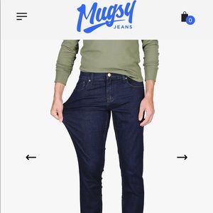 Mugsy men’s blue jeans